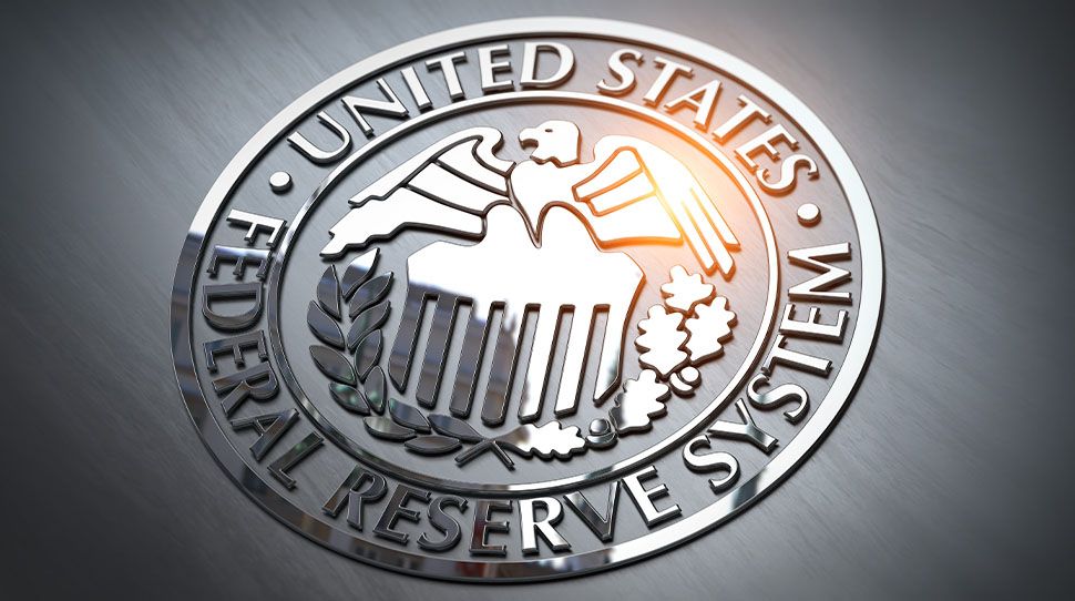 USA | aquila | Riserva Federale | Fed | grigio | luce | specchio