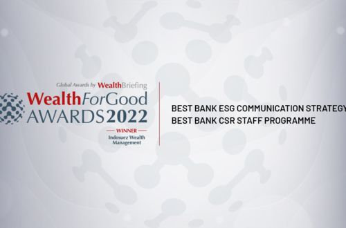 Award | Indosuez | Wealth Management | ESG | CSR | WealthBriefing